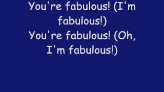 Phineas And Ferb  Youre Fabulous Lyrics HQ [upl. by Telfore]