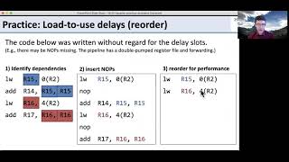 8  MIPS pipeline hazards practice problems [upl. by Herbert]