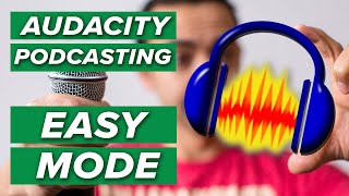 How to Record and Edit a Podcast in Audacity Complete Tutorial [upl. by Eisoj]