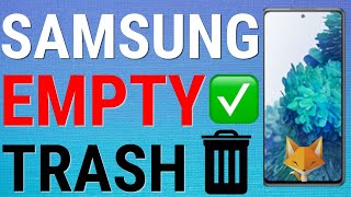 How To Empty Trash On Samsung Galaxy [upl. by Yessac]