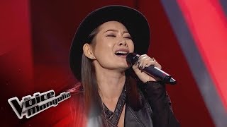 NasanbuyanL  quotAnother Lovequot  Blind audition  The Voice of Mongolia 2018 [upl. by Sido]