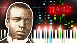 SCOTT JOPLIN  MAPLE LEAF RAG  Piano Tutorial [upl. by Ahsatel]