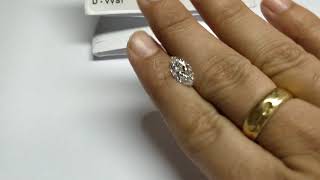 How big is a 2ct marquise diamond [upl. by Sirrep989]