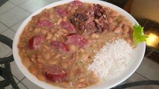 New Orleans style Pinto beans and rice [upl. by Eirrol]